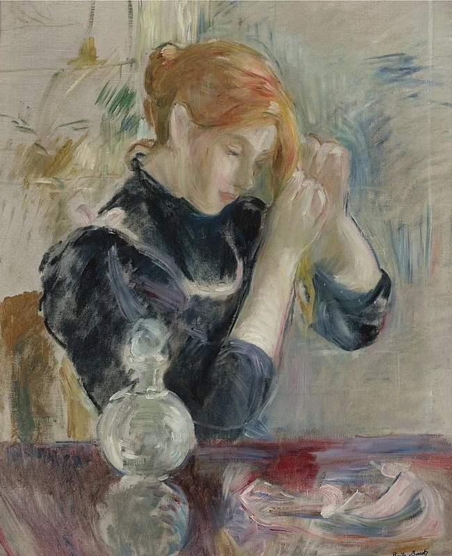Davanti alla toilette